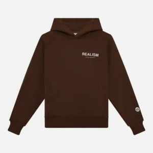 Realism Hoodie Brown