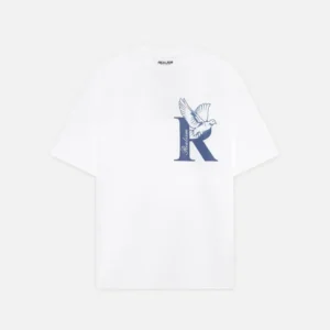 Realism Eagle Logo T Shirt White