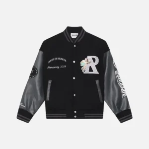 Realism Homecoming Varsity Jacket Black
